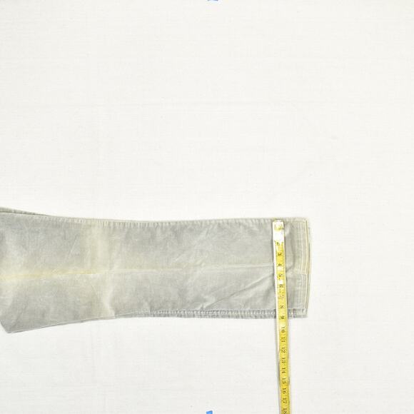 Levi's Men's Bootcut Pants Cotton Gray Size 33x30 Stained Moving On Vintage - Picture 6 of 8